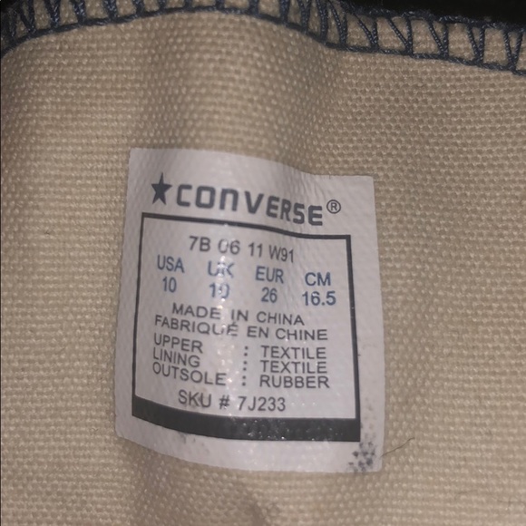 Converse Chuck Taylor All Star Hi Sneakers - Picture 13 of 13